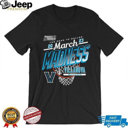 Villanova Wildcats Women’s Basketball 2023 March Madness Navy T Shirt