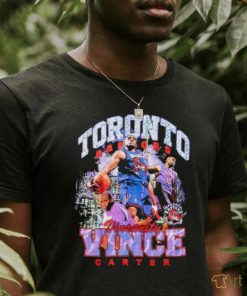 Vince Carter Toronto Raptors Bling Concert Player shirt