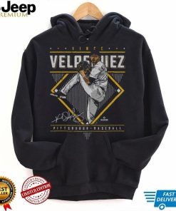 Vince Velasquez Pittsburgh Diamond Name WHT Shirt