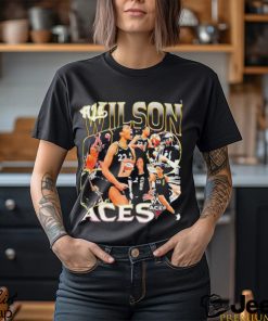 Vintage A’ja Wilson 2023 WNBA Champions Las Vegas Aces Back 2 Back Shirt