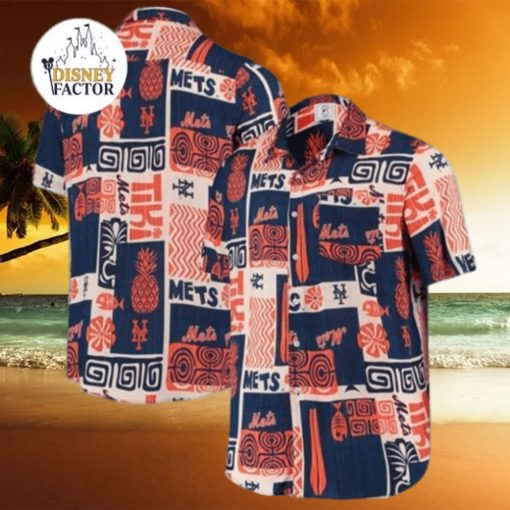 Vintage Aloha MLB New York Mets Hawaiian Shirt