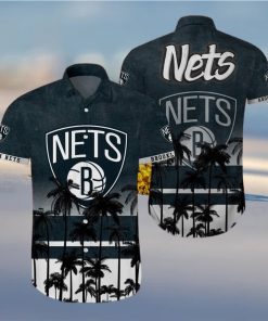 Vintage Aloha NBA Brooklyn Nets Hawaiian Shirt