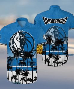 Vintage Aloha NBA Dallas Mavericks Hawaiian Shirt