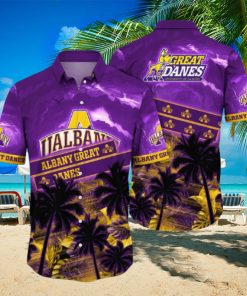 Vintage Aloha NCAA Albany Great Danes Hawaiian Shirt Summer Holiday Gift hawaiian shirt