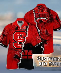 Vintage Aloha NCAA NC State Wolfpack Hawaiian Shirt Custom Name Gift For Best Friend