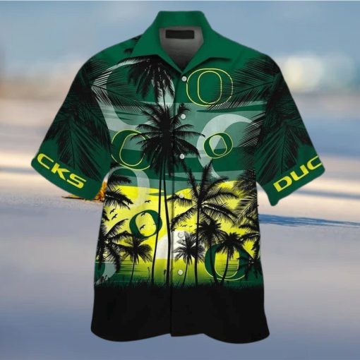 Vintage Aloha NCAA Oregon Ducks Hawaiian Shirt