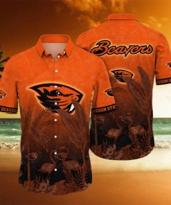 Vintage Aloha NCAA Oregon State Beavers Hawaiian Shirt