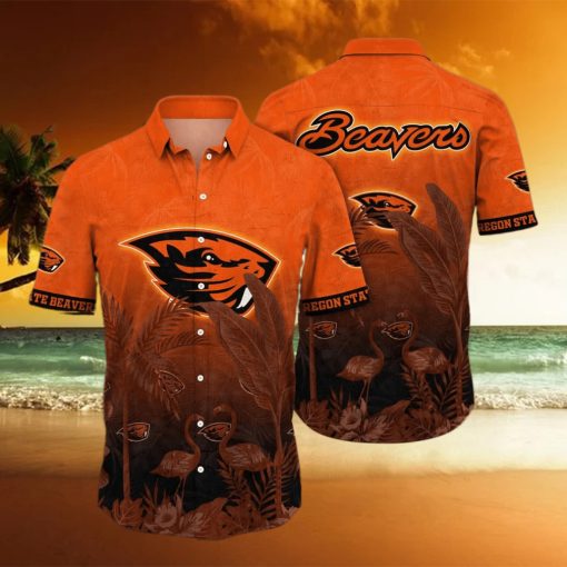 Vintage Aloha NCAA Oregon State Beavers Hawaiian Shirt