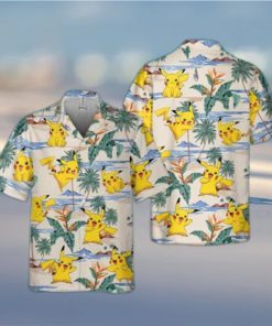 Vintage Aloha Pokemon Hawaiian Shirt Beach Vacation Gift