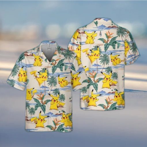 Vintage Aloha Pokemon Hawaiian Shirt Beach Vacation Gift