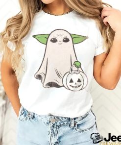 Vintage Baby Yoda Ghost Halloween Shirts Star Wars Shirt