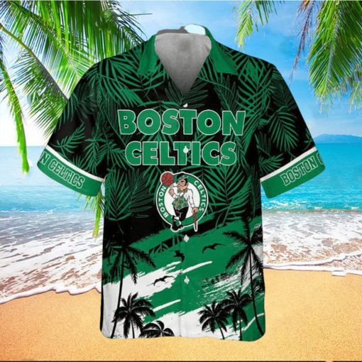 Vintage Boston Celtics Hawaiian Shirt Best Beach Gift