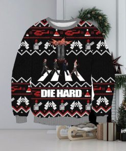 Vintage Die Hard Knitted Ugly Knitted Whiskey Christmas 3D Sweater For Men And Women