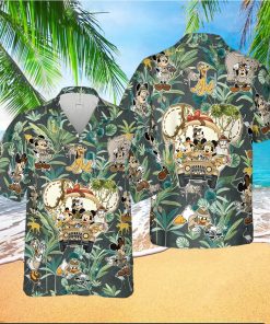 Vintage Disney Animal Kingdom Mickey And Friends Cool Hawaiian Shirt – Thoughtful Personalized Gift For The Whole Family