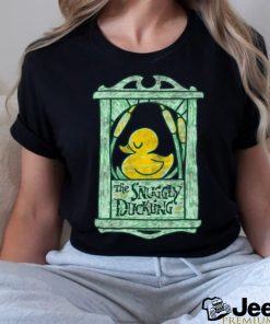 Vintage Disney Tangled The Snuggly Duckling Sign T Shirt