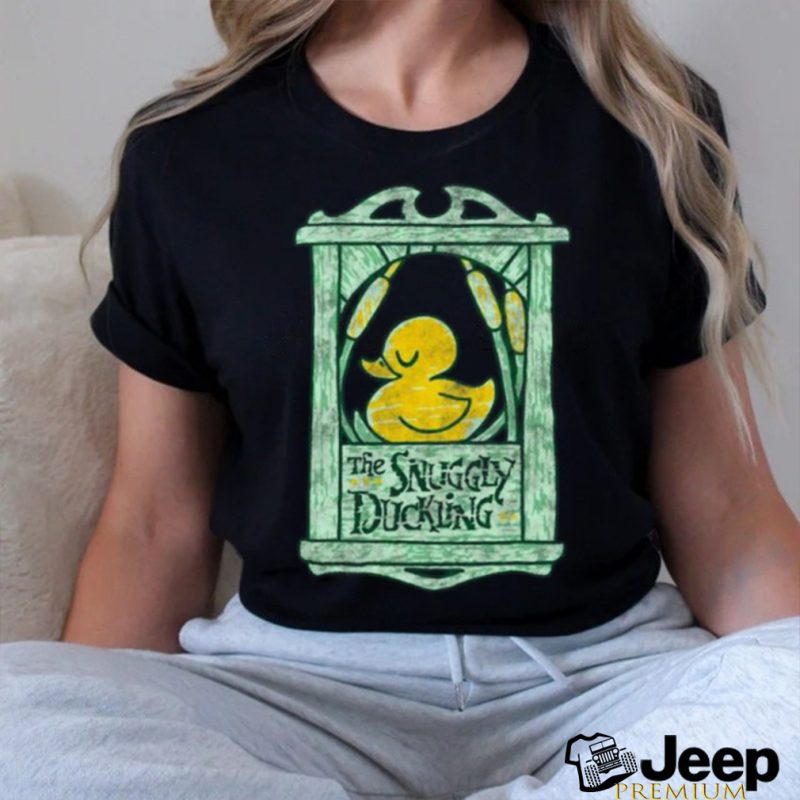 Vintage Disney Tangled The Snuggly Duckling Sign T Shirt