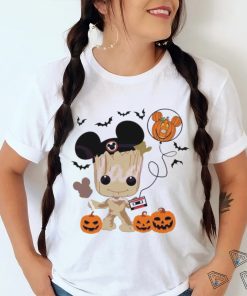 Vintage Groot Disney Mickey Ears Pumpkin Shirt