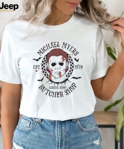 Vintage Halloween Michael Myers Butcher Shop Shirt