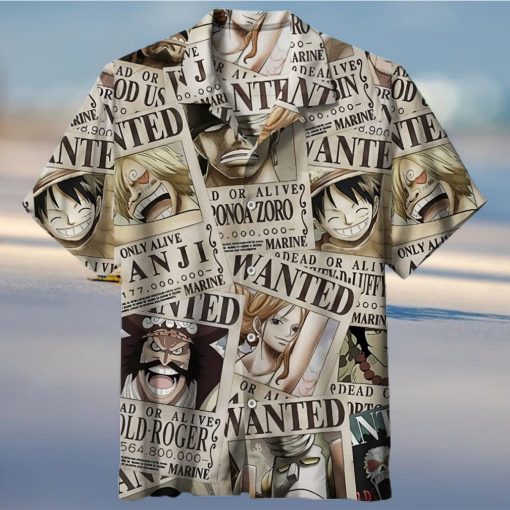 Vintage Japanese Manga 3D Printed Hawaiian Shirt