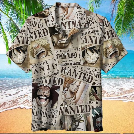 Vintage Japanese Manga 3D Printed Hawaiian Shirt