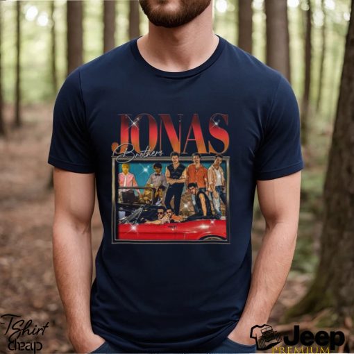 Vintage Jonas Brothers Shirt I Love Hot Dads Daddy Classic Shirt