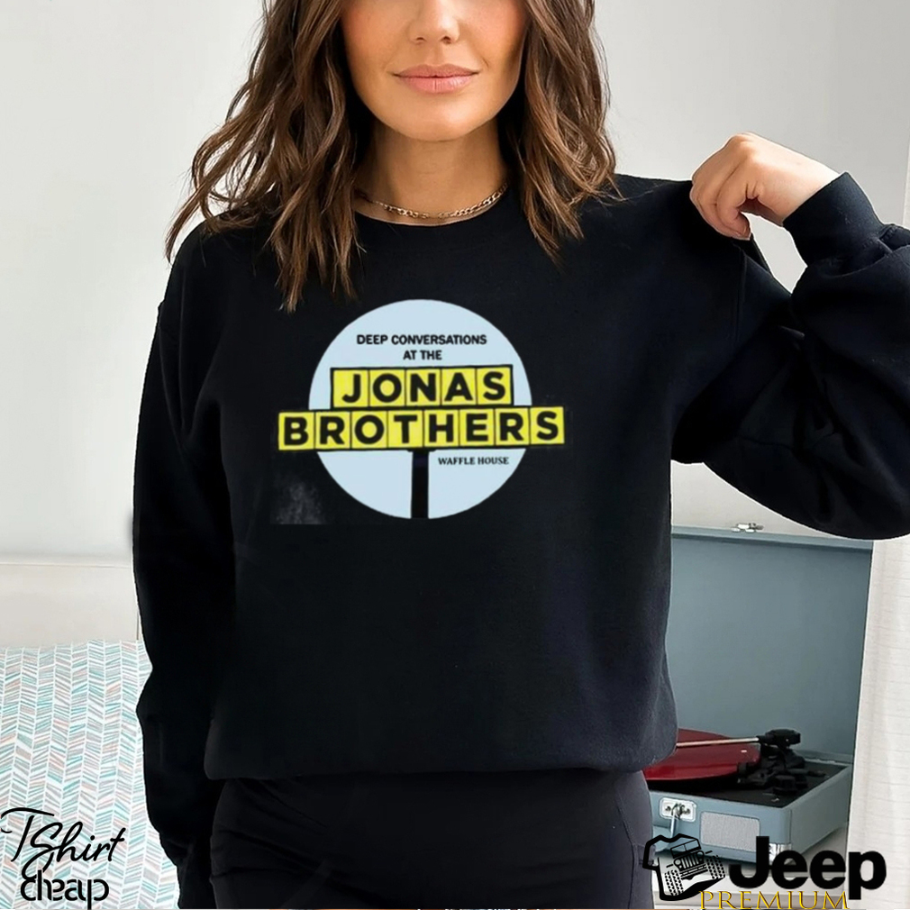 Vintage Jonas Brothers Shirt Waffle House Unisex Double Sided Merch Tour I  Love Hot Dads Sweatshirt Hoodie - teejeep
