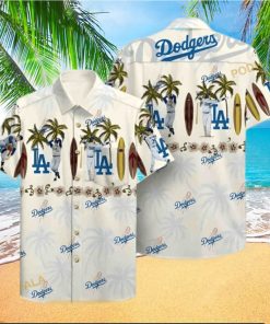 Vintage Los Angeles Dodgers Funny Hawaiian Shirt