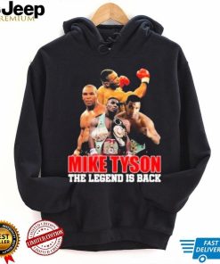 Vintage Mike Tyson The Legend Is Back T Shirt