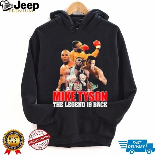 Vintage Mike Tyson The Legend Is Back T Shirt