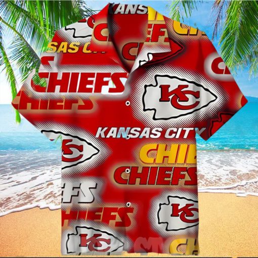 Vintage NFL Kansas City Chiefs Hawaiian Shirt