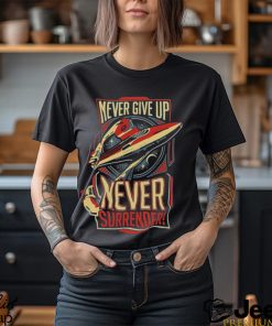 Vintage Never Surrender Quote Retro shirt