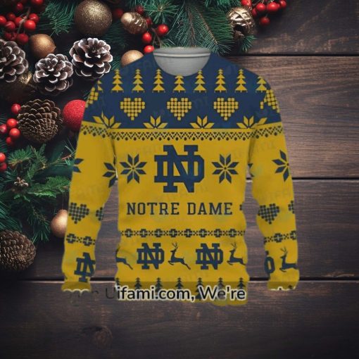 Vintage Notre Dame Sweater Unbelievable Notre Dame Christmas Gift Ideas