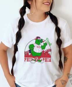 Vintage Phillie Phanatic Cartoon Baseball Shirt