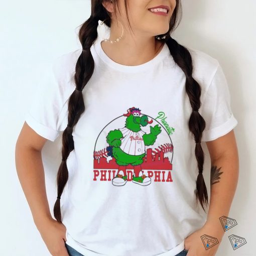 Vintage Phillie Phanatic Cartoon Baseball Shirt