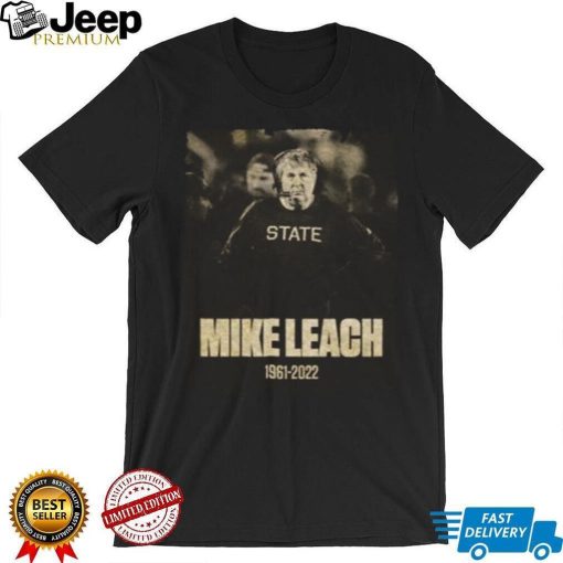 Vintage Retro Mike Leach T Shirt 1961 – 2022 T Shirt