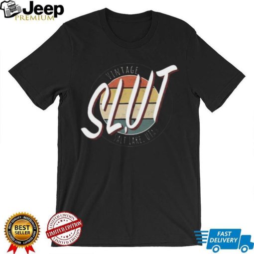 Vintage SL,UT, Salt lake City, Utah T Shirt