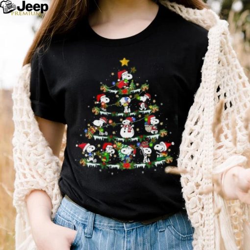 Vintage Snoopy Dog Christmas Tree Snoopy Christmas Shirt