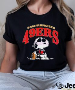 Vintage Snoopy Football San Francisco 49ers Shirt