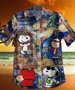 Vintage Snoopy Stranger Things Snoopy Hawaiian Shirt