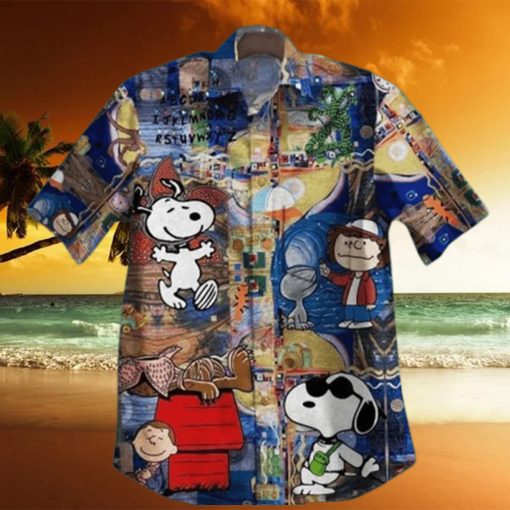 Vintage Snoopy Stranger Things Snoopy Hawaiian Shirt