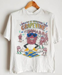 Vintage The California Raisins I Heard It Through The Grapevine Tee, Sweatshirt, Music Merch