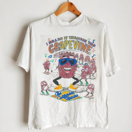 Vintage The California Raisins I Heard It Through The Grapevine Tee, Sweatshirt, Music Merch