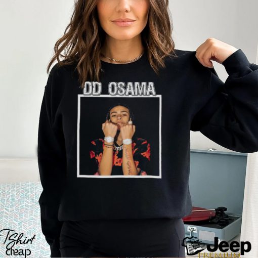 Vintage collage dd Osama photo design t shirt