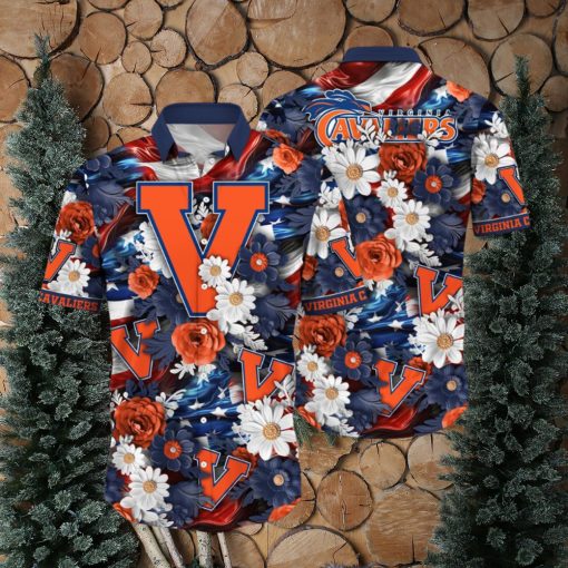 Virginia Cavaliers NCAA3 Hawaii Shirt Independence Day