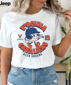 Virginia NCAA Baseball Alex Greene Fashion Shersey Youth T Shirt