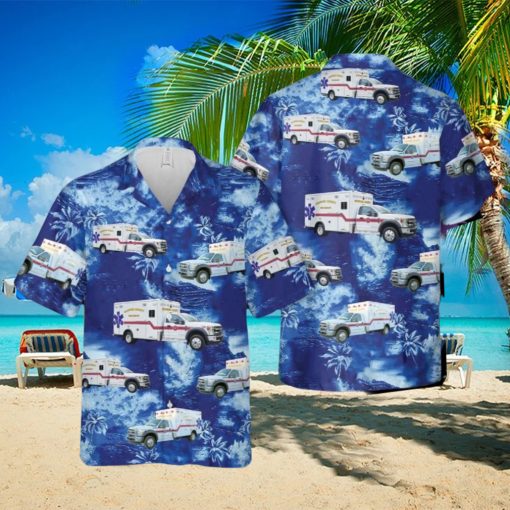 Virginia Stafford County Fire EMS 3D All Over Printed Hawaiian Shirt