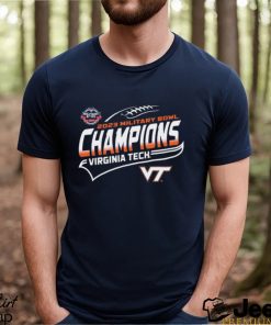 Virginia Tech 2023 Military Bowl Champions Shirt