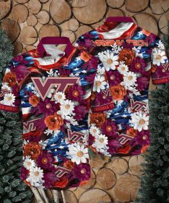 Virginia Tech Hokies NCAA1 Hawaii Shirt Independence Day