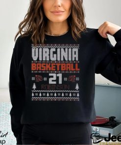 Virginia – Ncaa Women’s Basketball Anthony Robinson 21 Sweatshirt T Shirt