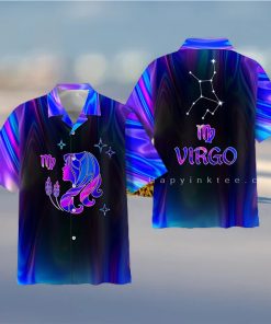 Virgo Zodiac Ultra Holo Star Gift For Summer Hawaii Shirt